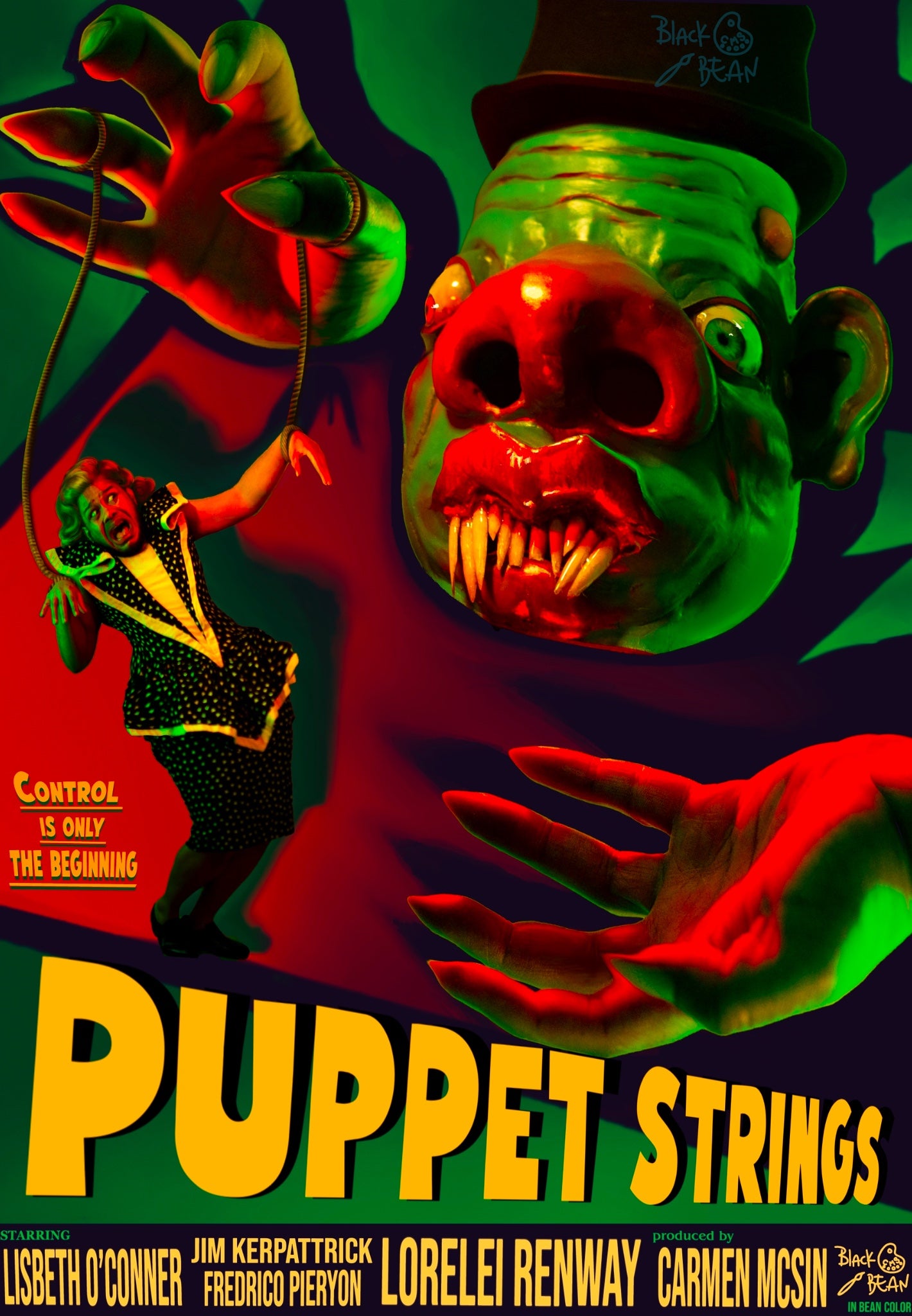 "Puppet Strings" Limited Edition Movie Poster