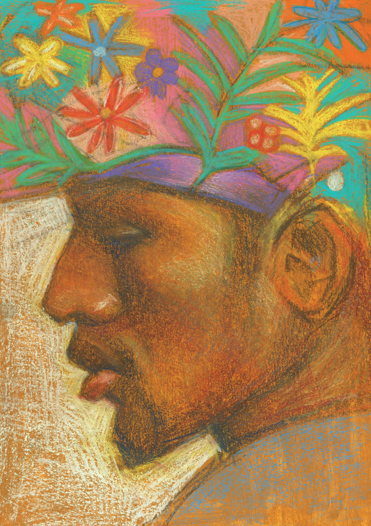 Hat Of Flowers  (Original)