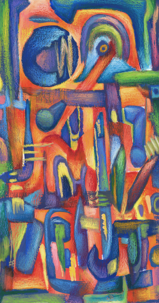 Abstract Panel 4 (Original)