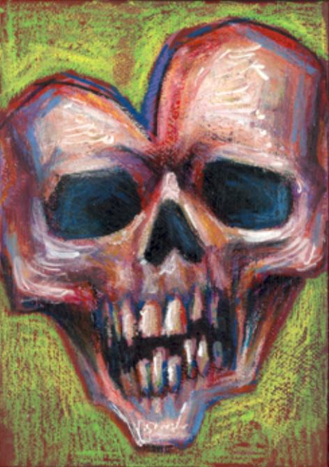 First Heart Skull (original)