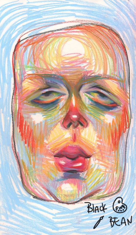 Wax Pastel Sketch (Original)