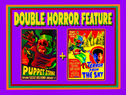 Double Horror Movie POSTER BUNDLE!