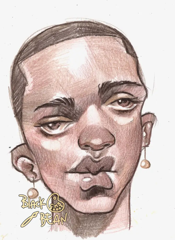 A Buzzcut Sketch (Original) Original