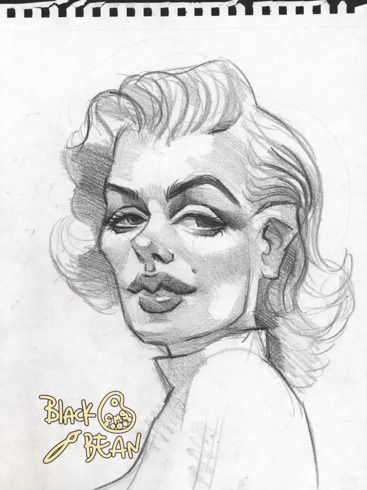 Marilyn Sketch(Original) Original