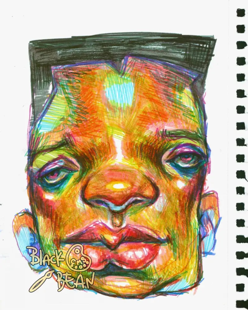 Untitled Marker Sketch (Original) Original